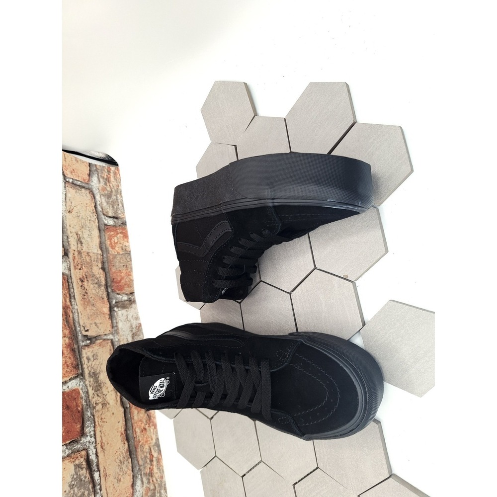 Vans Sk8-Hi Tapered Stackform 2023 Triple Black Hi Women sz 6.5 / GS Girl Sz 5Y - Picture 6 of 8